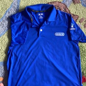 Adidas kids medium golf shirt